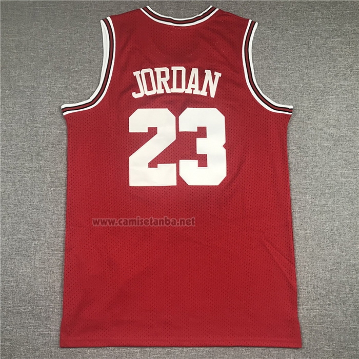 Camiseta Chicago Bulls Michael Jordan #23 Juic Wrld X BR Rojo